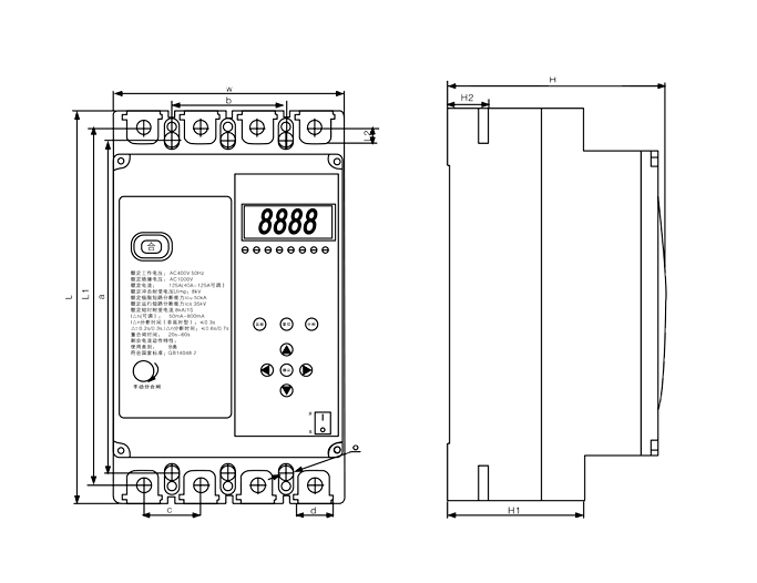 Mold Case Circuit Breaker (JCM9LR)